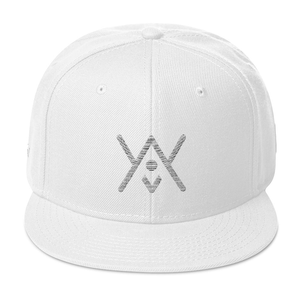 YAY Black Logo - Multi Colored Snapback Hat